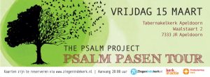 afbeelding van aankondiging the psalm project in de tabernakelkerk 15 maart